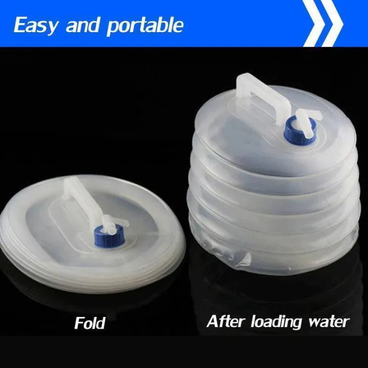 Car Collapsible Water Bag Bucket Outdoor Camping Water Containers