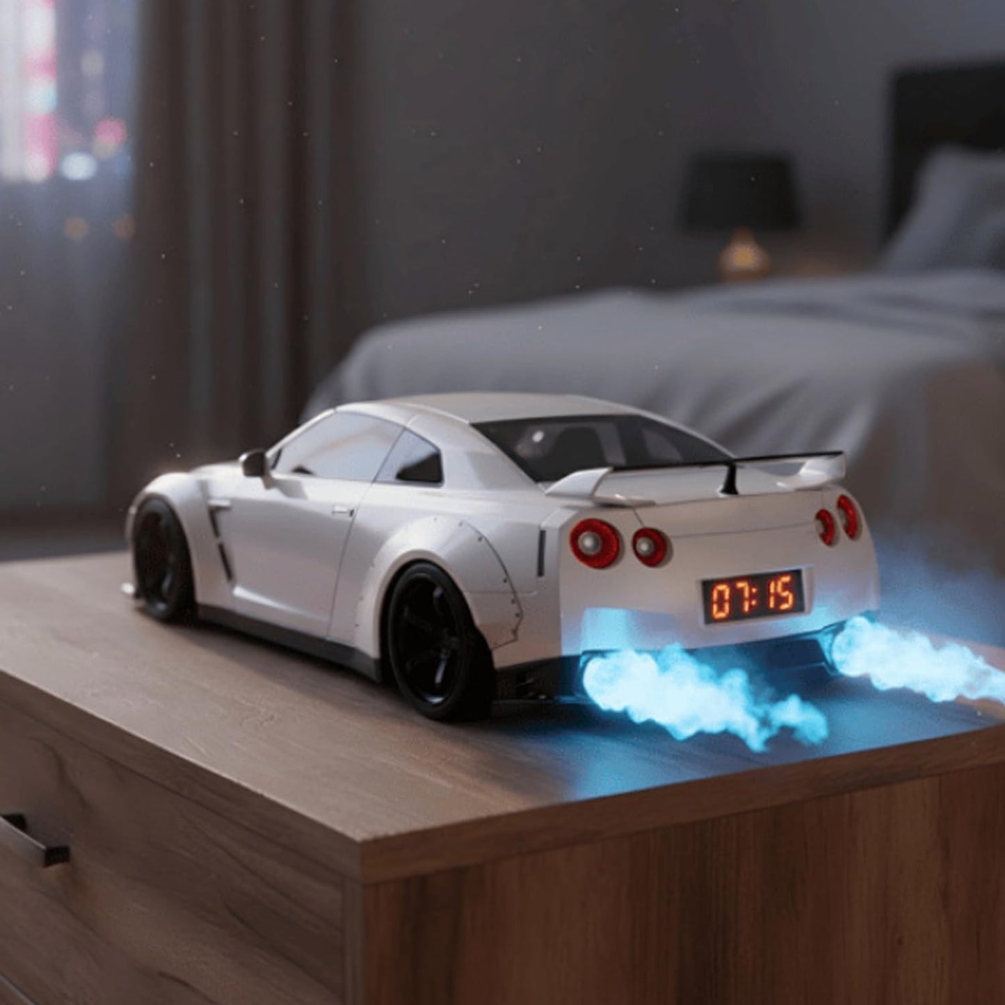 2026 New Hypercar Alarm Clock with Realistic Engine