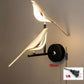 Magpie Bird LED Wall Lamp