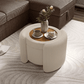 1 Seater Modern Chenille Storage Box- 1532