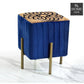 1 Seater Square Luxury Puffy Stool -1188