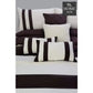 10 Pc's Pleats striped Duvet Set