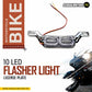 10 LED Police Flasher For Motorcycle Bike License Plate A003288