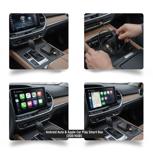Android Auto & Apple Car Play Smart Box – (2GB/16GB)