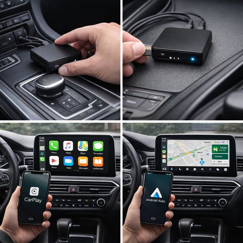 Android Auto & Apple Car Play Smart Box – (2GB/16GB)
