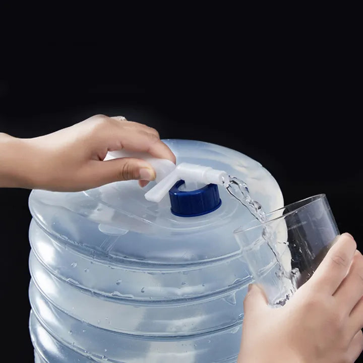 Car Collapsible Water Bag Bucket Outdoor Camping Water Containers
