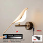 Magpie Bird LED Wall Lamp