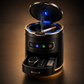 4-in-1 Smart Automatic Sensor Ashtray | Aroma Diffuser, Night Light & Hidden Organizer