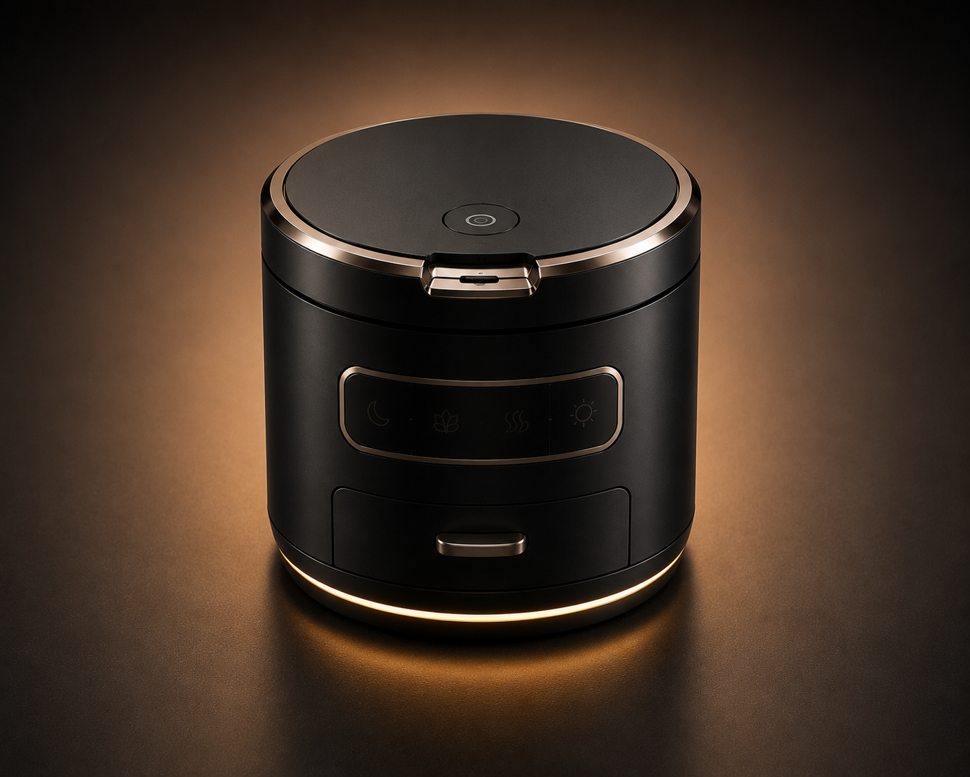 4-in-1 Smart Automatic Sensor Ashtray | Aroma Diffuser, Night Light & Hidden Organizer