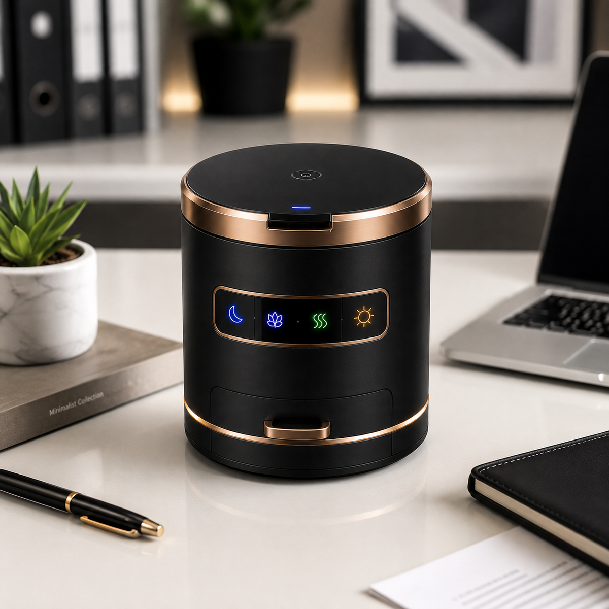 4-in-1 Smart Ashtray | Diffuser & Organizer