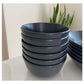 24-Pc Dinner Set - Black