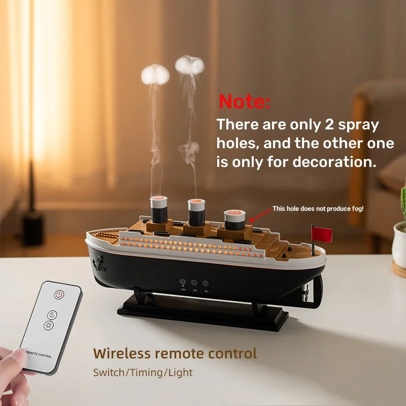 Luxury Ship Aromatherapy Humidifier