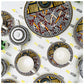 22-Pc Tea Set - Yellow