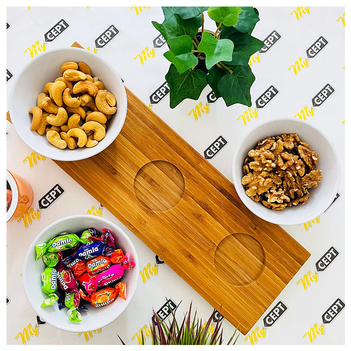 3-Portion Serving Platter