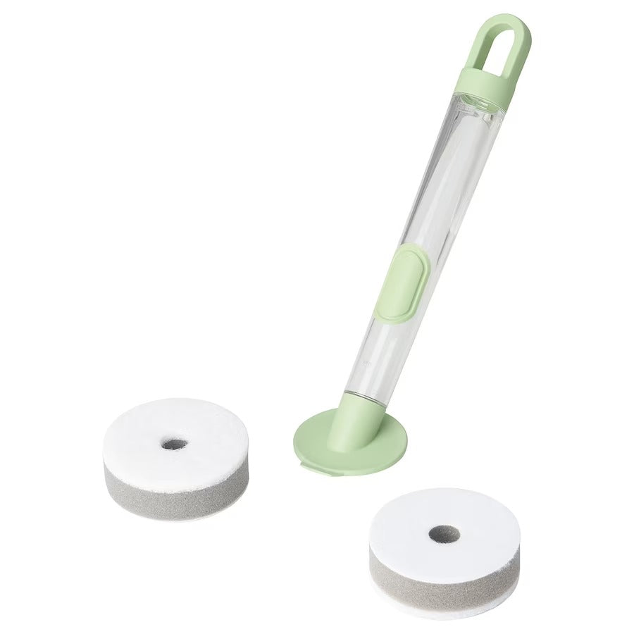 3-Pc Dishwashing Sponge Set - Green