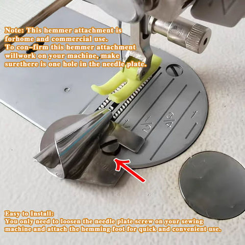 The Ultimate Precision Edge Hemming Foot